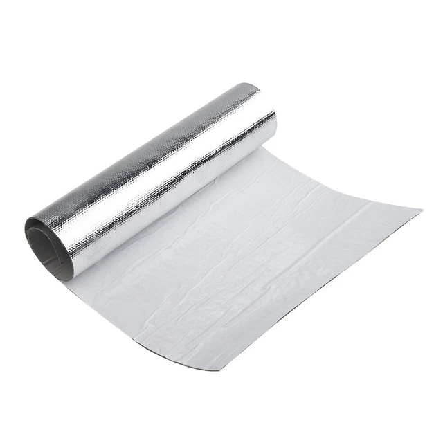 Tappetino pellicola protettiva versatile per vano motore 25*50cm rivestito in alluminio