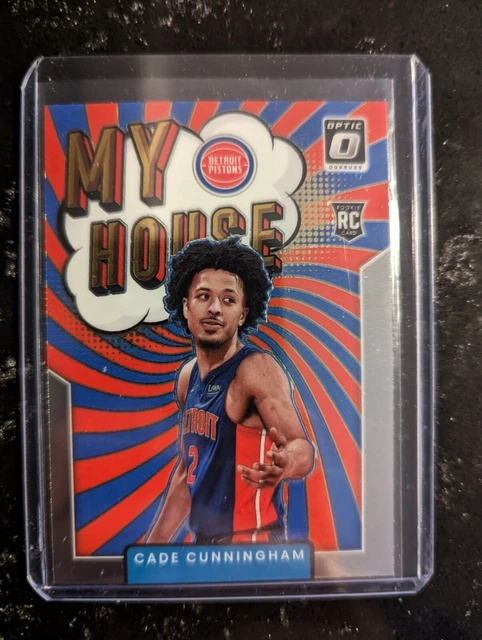 2021-22 PANINI DONRUSS Optic My House Cade Cunningham recrue #16