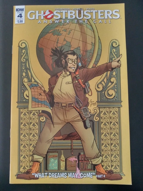 ⭐️ GHOSTBUSTERS: Answer the Call #4a (2018 IDW Publishing Comics) VF/NM Book