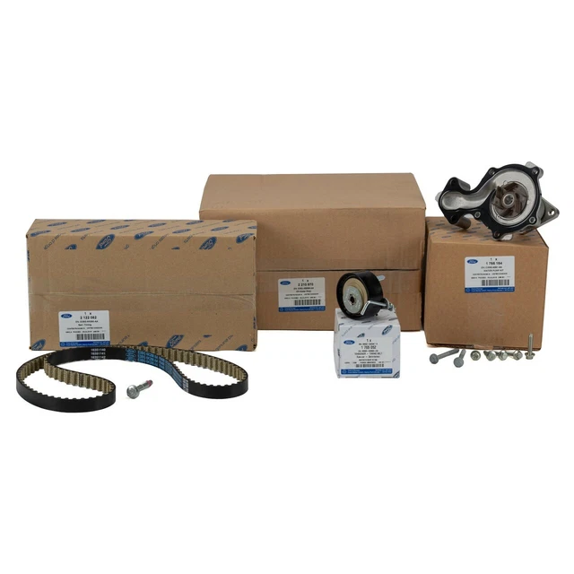 KIT COURROIE DE Distribution+Pompe à Eau Original Ford Fiesta CMax Focus 1.0 EUR 265,86