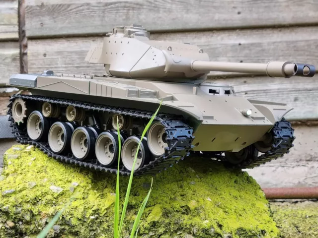 Char d'assaut, tank 1/6 RC Tiger I Full Metal Version BB - Radioco