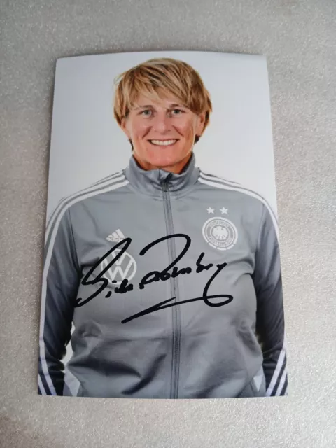 Signiertes Foto Silke Rottenberg DFB Frauen NEU