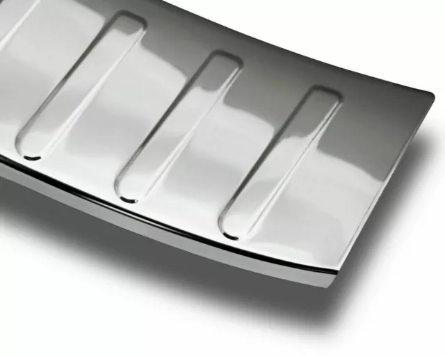 Stainless Steel Boot Edge Protector Chrome Polished for Skoda Scala Since 2018- 3