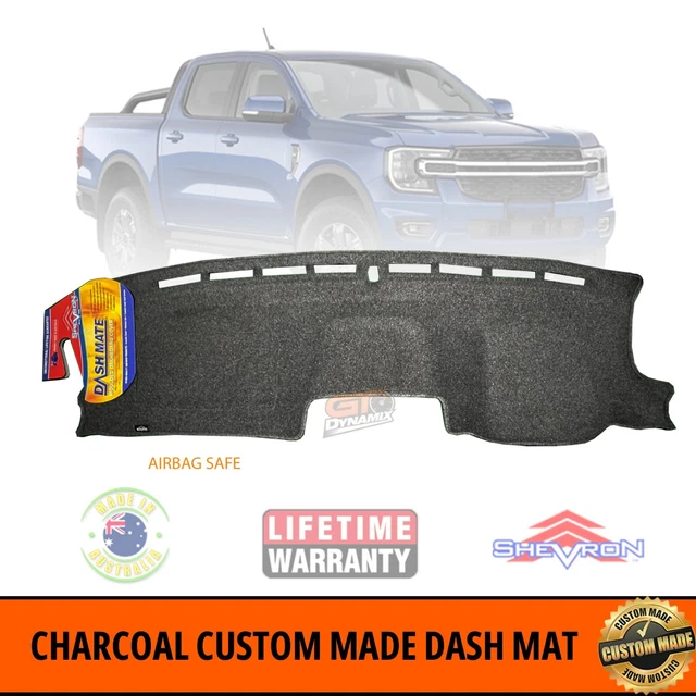 CHARCOAL DASH MAT for FORD RANGER NEXT GEN MY22 XLT XL SPORT DM1650 EUR