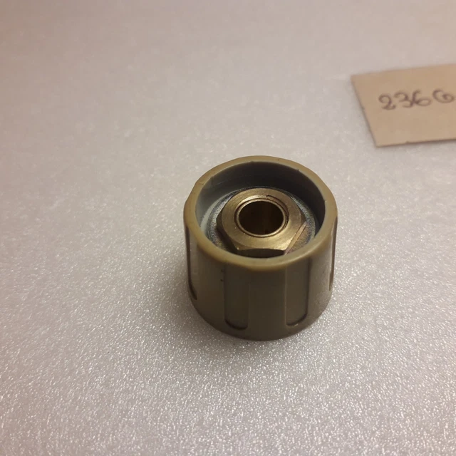 PKES60B1/8 | Bouton de potentiomètre Noir, Diamètre de 19 mm TE