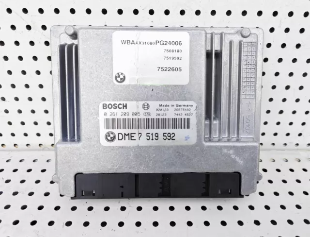 BMW E46 Steuergerät ECU Bosch 0261209005 DME 7519592, Motorsteuer