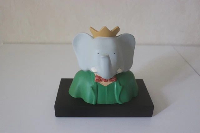 Buste tintin léché par Milou leblon delienne Hergé moulinsart