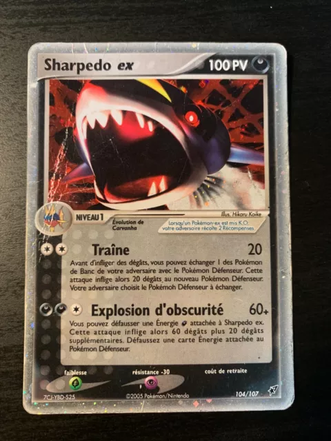 Carte Pokémon M Sharpédo EX XY200 Promo Français NEUF