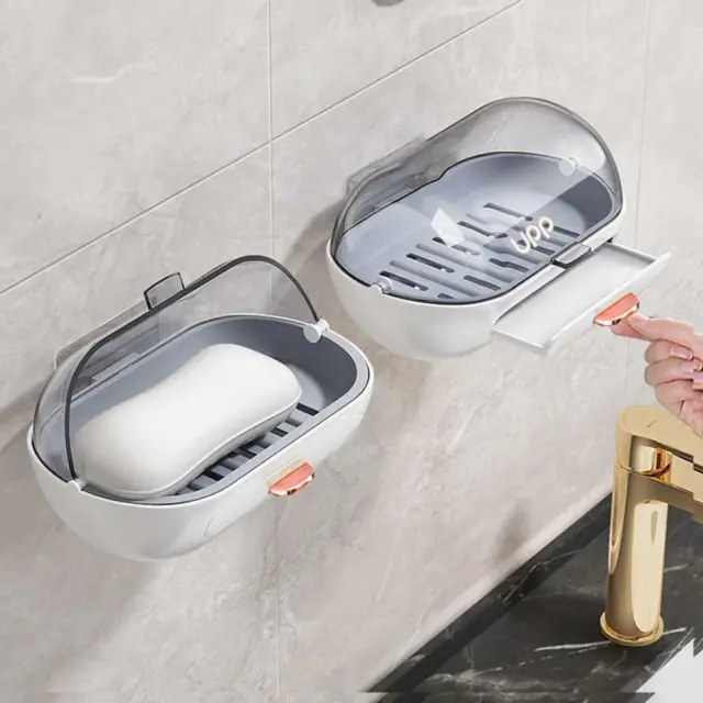 2 Stück Seifenschale Seifenhalter Für Die Dusche, Selbstklebend Seifenschalen Zu
