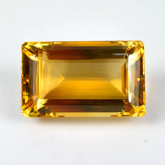 113.40 Ct Superb Natural Certified Golden Citrine Octagon Shape Loose Gemstone