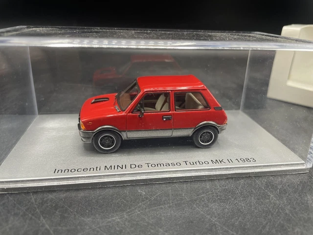 1983 INNOCENTI MINI De Tomaso Turbo Mk2 Red 1/43 Kess 1.43 KESS £145.06 ...