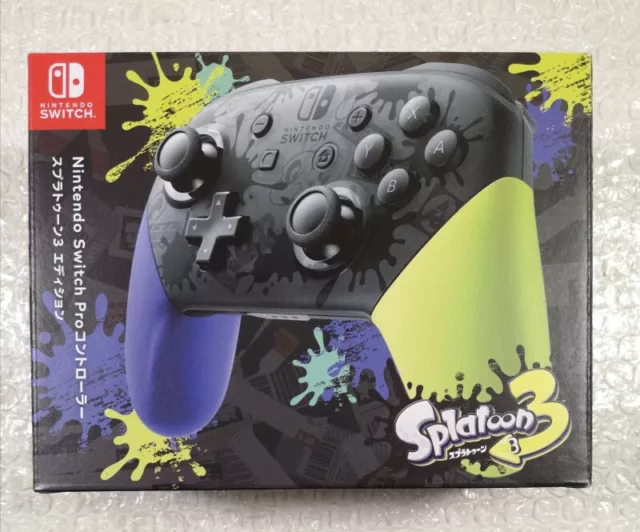 Controller Pro Splatoon 3 Switch Japan New