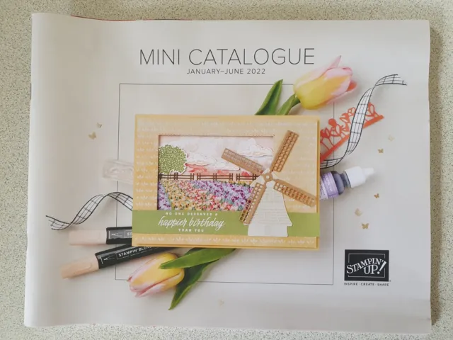 Retired Stampin' Up Mini Catalogue January to June 2022 - FREE POSTAGE