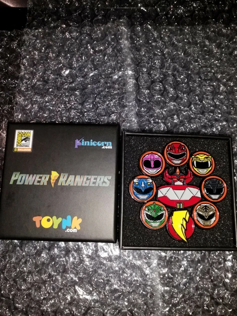 SDCC 2020 EXCLUSIVE Toynk Power Rangers Enamel Pin Dino Fury 2.5” Brand