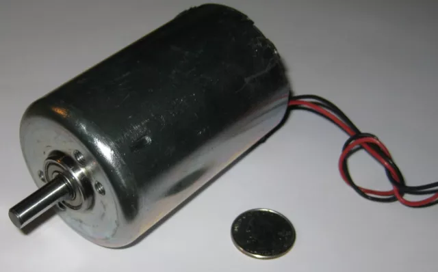 Large DC Hobby Motor - Wind or Water Turbine Generator - 12 VDC - 1V per 250 RPM