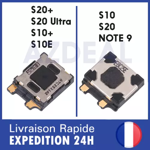 Ecouteur Interne Haut parleur Samsung Galaxy S10 S10E S10+ S20 Ultra Note 9 10