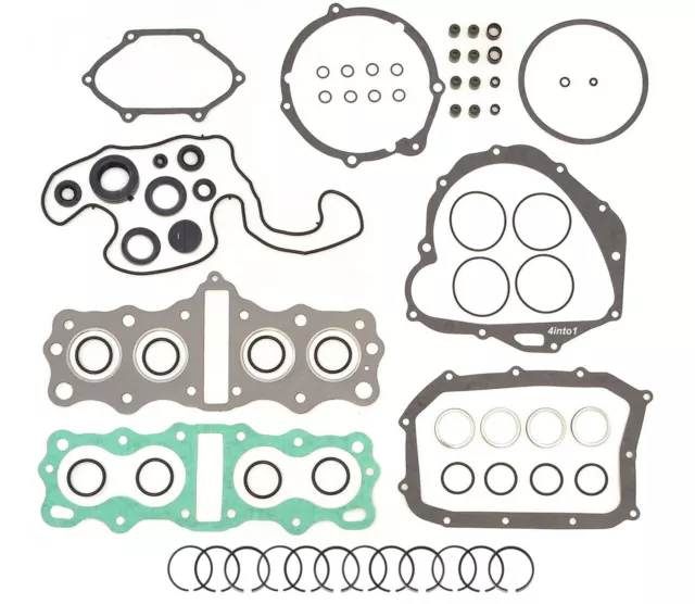 Engine Rebuild Kit - Honda CB350F Four 1972-1974 - w/ Piston Rings & Oil Seals