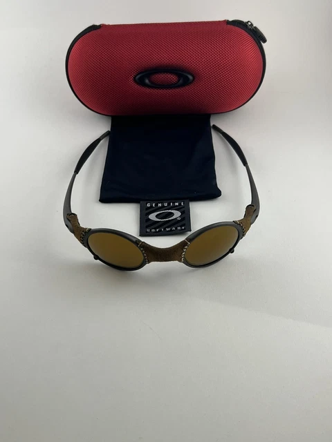 Oakley Mars X Metal Leather Wrapped Gold Iridium 04-104 Low Serial# Jordan Romeo Oakley Mars X Metal Leather Wrapped Gold Iridium 04-104 Low Serial# Jordan Romeo