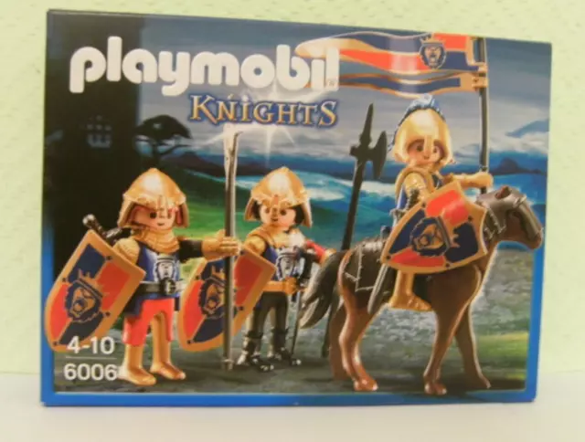Playmobil Knights Spähtrupp der Löwenritter 6006 Neu & OVP Ritter Ritterburg