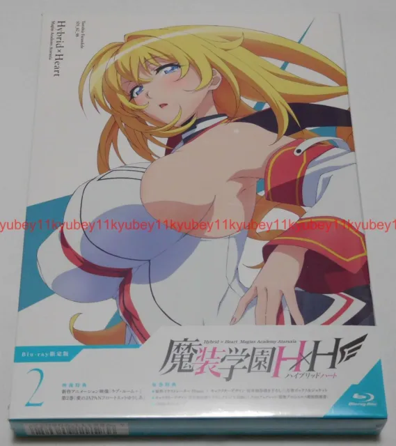 Livre Blu-ray Masou Gakuen HxH hybride x Heart Magies Academy Ataraxia Vol.2 Japon