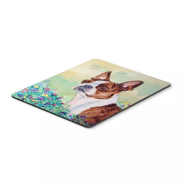 Carolines Treasures 7222Mp Red And White Boston Terrier Mouse Pad Hot Pad Or