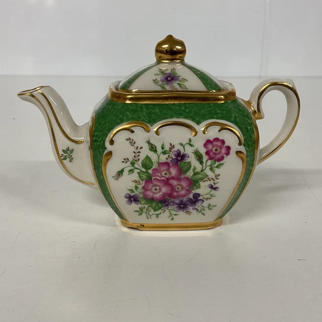 SADLER &EVESHAM& HEIRLOOM Collection Miniature Teapot (K1) W623 39.00