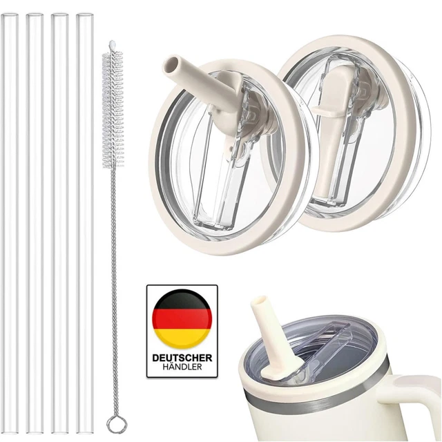 POFET 4er Set Becherdeckel 20 Unzen - Schiebedeckel Für Trinkbecher