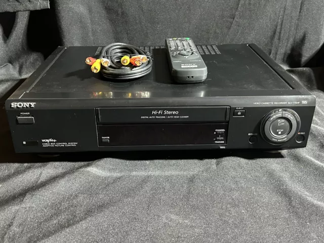 Sony SLV-775HF VCR VHS Player Recorder 4 Head HiFi W/ Remote