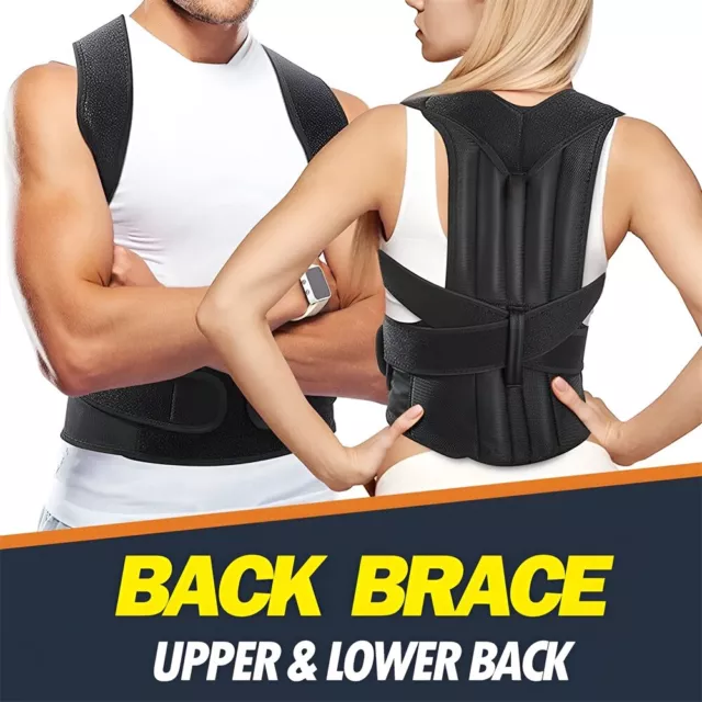 Heavy Duty Weight Lift Lumbar Lower Back Waist Support Belt Suspender Brace Work