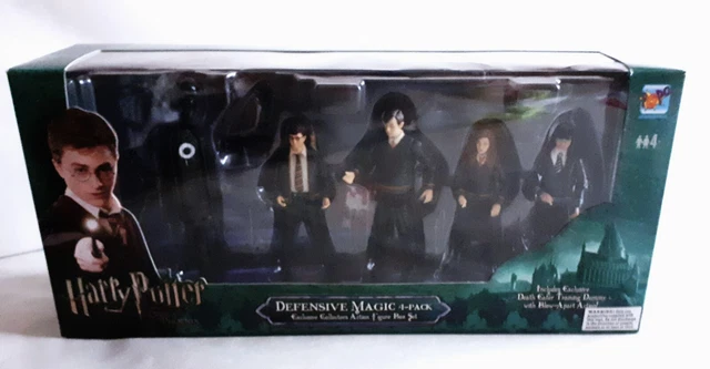 Defensive Magic HARRY POTTER DEFENSIVE Magic 4-Pack with Rare Dementor Training Dummy ...