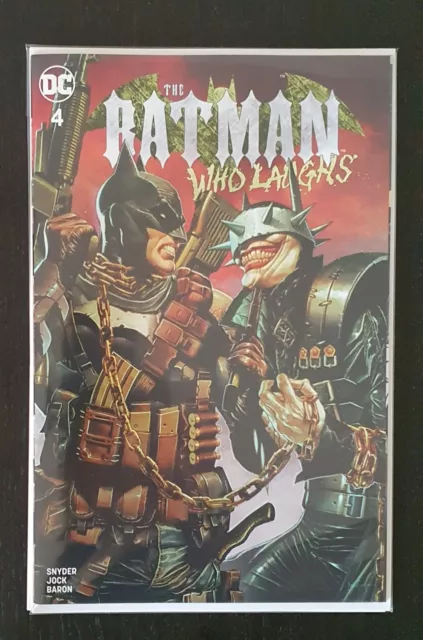 The Batman Who Laughs #4- Unknown Comics Exclusive - Mico Suayan Variant A
