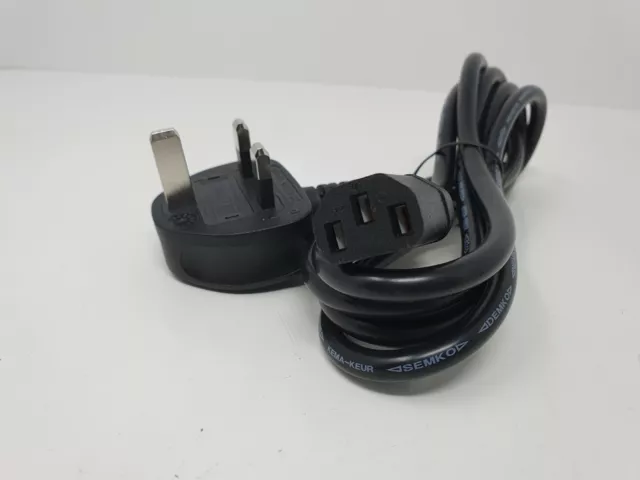 Mains Power Cable Power Lead For Linn Classik 3 PIN UK PLUG IEC 1.8m