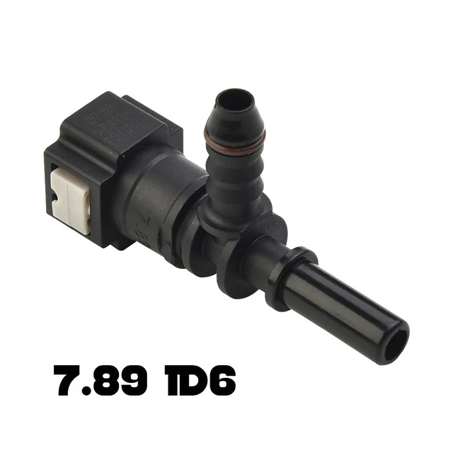 Tee Raccordo Rilascio Connettore 7.89mm Bundy Donna Carburante Linea ID6 Pratico