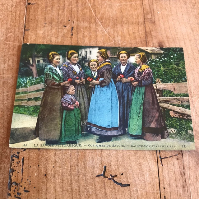 CPA Savoy N39 Savoy Costume Saint Foy Tarentaise