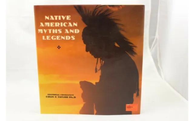 Native American Myths and Legends Colin Taylor HC DJ Large Tabletop Book