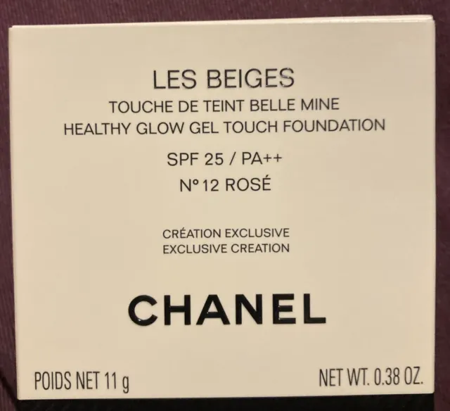 Chanel LES BEIGES Touche De Teint Belle Mine SPF 25 / PA++   N•12 ROSÉ Création