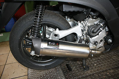 marmitta in Acciaio Inox per Tubo di Scarico 35mm, 39mm, 43mm con 3 Manicotti riduttori CONRAL Silenziatori terminali Slip on per Moto 
