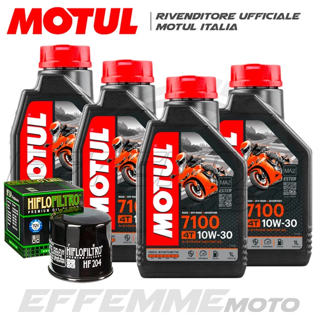 TAGLIANDO HONDA CB 500 F 2017 2018 2019 2020 2021 (3 MOTUL 7100 10W30 Filtro) EUR 51,90 - IT - Foto 2