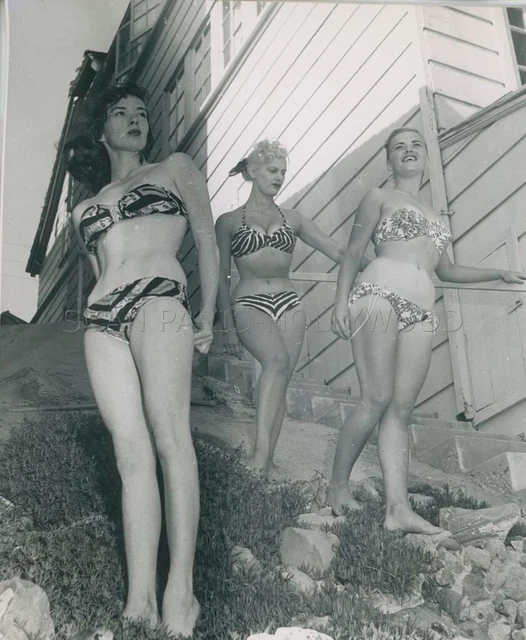 PIN UP BAGNANTI RAGAZZE RISQUE 22 Cartoline d'epoca