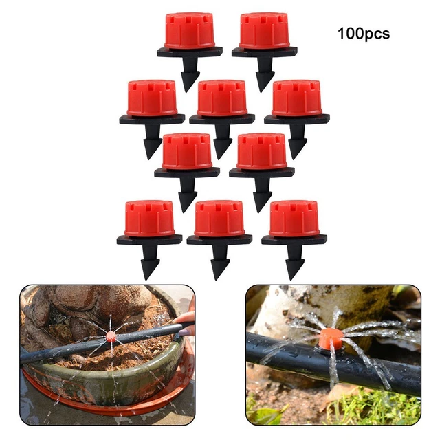 Durable Irrigation Dripper Watering Drippers Outdoor Pack Set Sprinklers