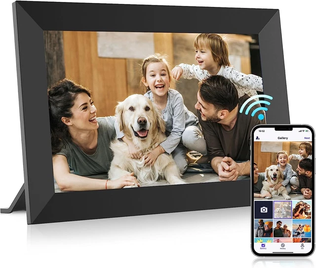 Maxangel Digital Picture Frame 10.1 Inch Wifi Electronic Photo Frame 16GB Storag