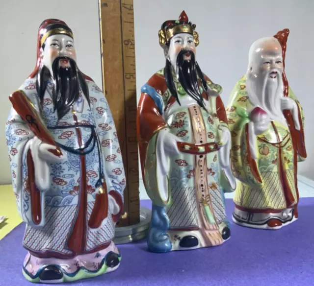 Vintage Andrea by Sadek porcelain Chinese good luck figures Japan  Taiwan