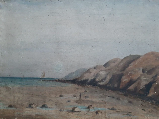 Tableau signé Laurence Ginailhac; Paysage Landes port et lac Lacanau