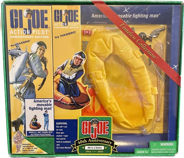 GI JOE 40TH Anniversary Timeless Collection Action Pilot Survival 4th