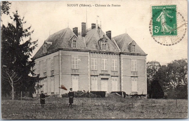 58 SOUGY  -carte postale ancienne [JR05550]