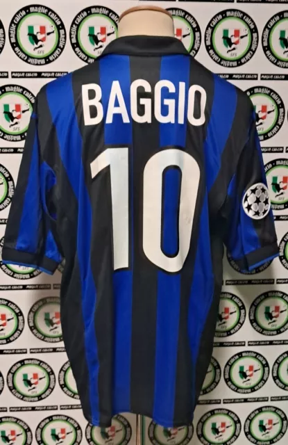 Roberto Baggio Inter 1998/99 Shirt Maglia Calcio Football Soccer Trikot Maillot