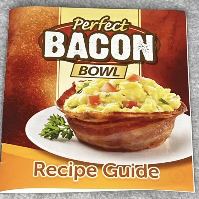 Perfect Bacon Bowl 4 Pc As Seen On TV Kitchen Gadget Cooker Microwave Oven New