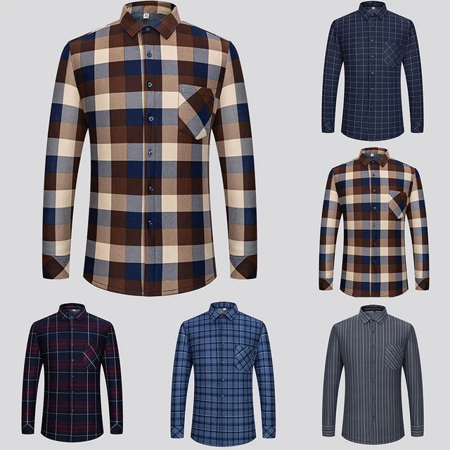 Chemise Polaire à Carreaux Homme Bûcheron - Veste De Travail Chaud Confortable