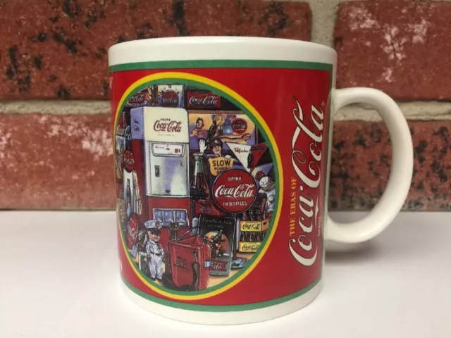 Eras of Coca-Cola Collectors Edition Mug 1950-1960 Enesco 1996 Item 267163 Coke 2