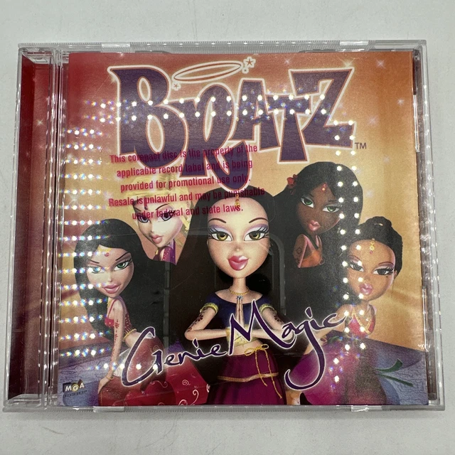 Bratz Genie Magic Promo CD 2006 hole punched UPC code Rare Bratz Genie Magic Promo CD 2006 hole punched UPC code Rare